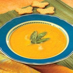 Butternut Squash Soup with Sage recipe