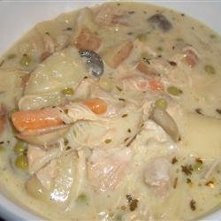 Creamy Homemade Chicken Stew recipe