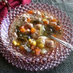 Chicken and Rice Soup II recipe