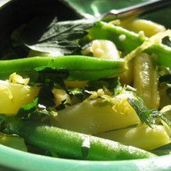 Garlic String / Green Bean Salad recipe