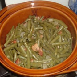 Blackened Green Beans recipe