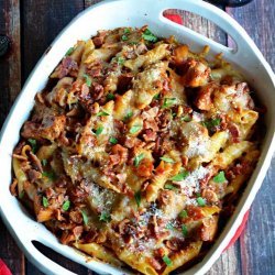 Penne Chicken With Sun-Dried Tomatoes recipe