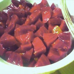 Yummy Beet Salad With Raspberry Dressing recipe