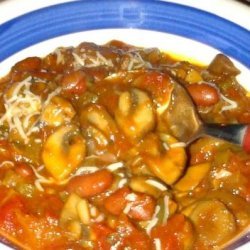 Vegetarian Portobello Mushroom Chili recipe