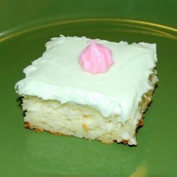 Lemon Coconut Bars With Cream Cheese Frosting recipe