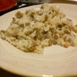 Coconut Lentils and Rice (Arroz Con Lentejas Y Coco) recipe