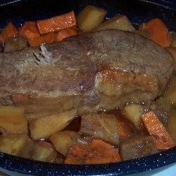 Harvest Pot Roast With Sweet Potatoes recipe