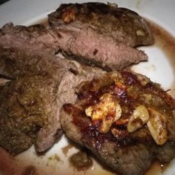 Butterflied Leg of Lamb Roasted With Ginger and Garlic recipe