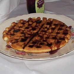 Sweet Cream Waffles recipe