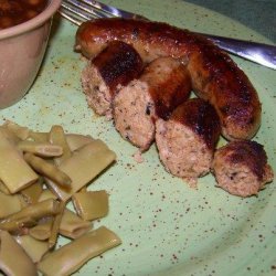 Green Chile Chicken Sausage - Culinary Communion recipe
