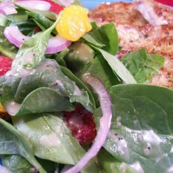 Festive Spinach Salad recipe