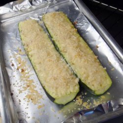 Baked Zucchini With Parmesan recipe
