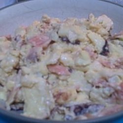 Lox and Cream Cheese Scrambled Eggs recipe