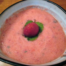 Strawberry Cucumber Veloute recipe