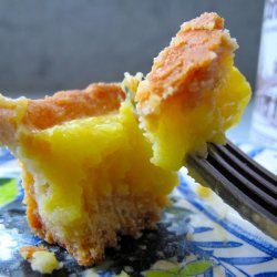 Lemon Tart With Almond Crust recipe