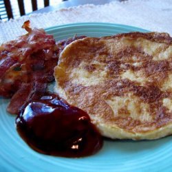 Eggy Crumpets With Bacon recipe