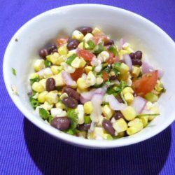 Corn, Tomato and Black Bean Salad recipe