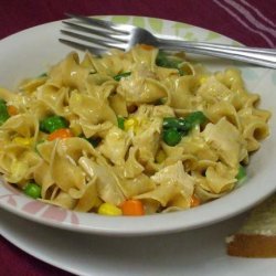 The Easiest Chicken and Noodles Recipe Ever recipe