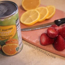 Strawberry Orange Smoothie recipe