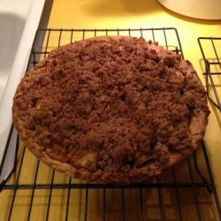 Streusel Crumb Topped Apple Pie recipe