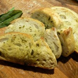 Olive Oil, Herb and Garlic Bread recipe