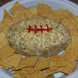 Super Bowl Cheese Football recipe