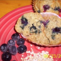 Oatmeal - Blueberry Muffins recipe