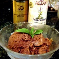 Dark Chocolate-Mint Sorbet recipe