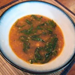 Savory Slow Cooker Bean and Green Soup recipe