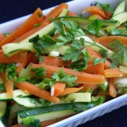Zucchini and Carrots with Garden Herbs recipe