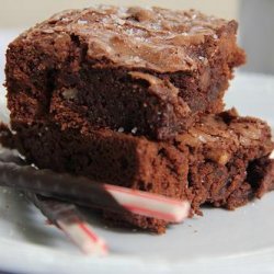 Virgin Chocolate Chunk Brownies With Maple & Benton Bacon recipe