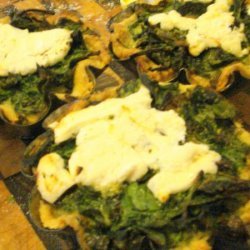 Little Wild Sorrel and Herb Tarts With Melted Goat's Cheese recipe