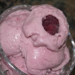 Raspberry Frozen Yogurt recipe