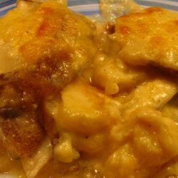 Potato and Smoked Cheese Gratin recipe
