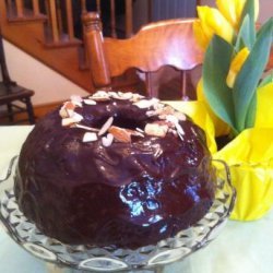 Amaretto Cake With Chocolate Ganache recipe