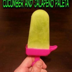 Cucumber-Chili Paletas (Popsicles) recipe