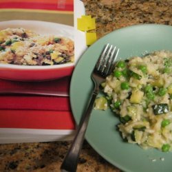 Spring Risotto With Peas and Zucchini recipe
