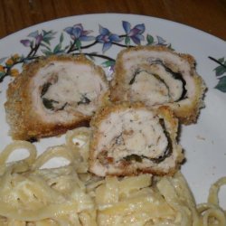 Stuffed Herbed Chicken With Boursin Cheese recipe