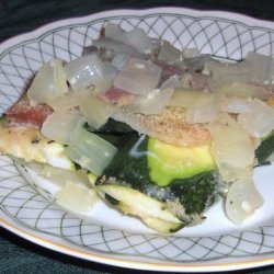 Zucchini Con Grana Padanao (Layered Zucchini With Grana Padano) recipe