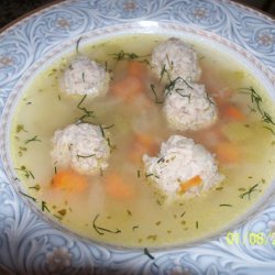 Meatball Soup (Supa Cu Perisoare) recipe