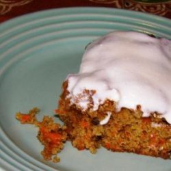 Light Carrot Cake from Atk recipe