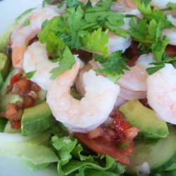 Gazpacho Shrimp Salad recipe