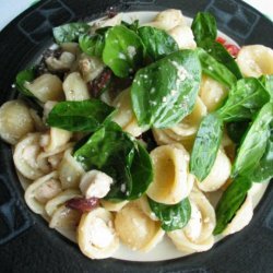 Pasta Salad With Spinach, Olives, and Mozzarella recipe