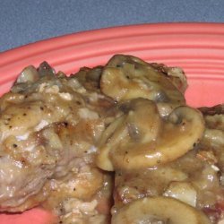 Braised Pheasant in Remarkable Mushroom Gravy recipe