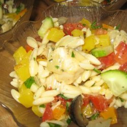 Mediterranean Lemon Pasta Salad recipe