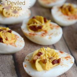 Barbecue Deviled Eggs recipe