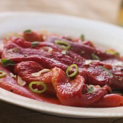 Marinated Capsicums (peppers) recipe