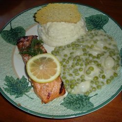 Momma Dips Creamed Peas With Pearl Onions recipe