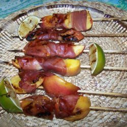 Grilled Nectarines With Prosciutto recipe