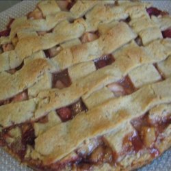 Apple Cranberry Lattice Tart recipe